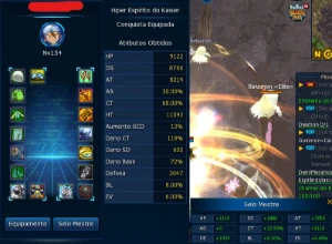 Conta Ladmo Omegamon Rank U Goddramon - Digimon Masters Online