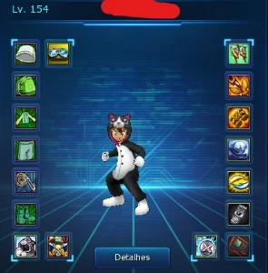 Conta Ladmo Omegamon Rank U Goddramon - Digimon Masters Online