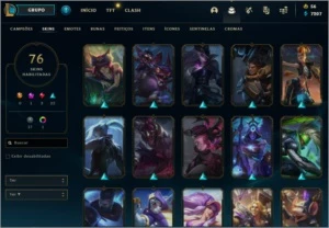 conta riven prestigio lol platina 4 - League of Legends
