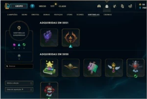 conta riven prestigio lol platina 4 - League of Legends