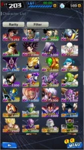Conta 203 Dragon Ball Legends - Others