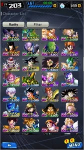 Conta 203 Dragon Ball Legends - Outros