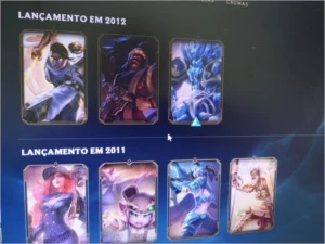 Conta League of Legends LOL