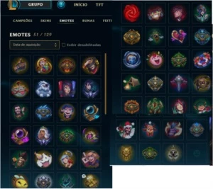 CONTA DIAMANTE 4 - League of Legends LOL