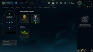 Conta LOL - Diamante IV, 61% de WR(E-MAIL NÃO VERIFICADO) - League of Legends