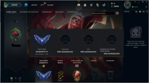 Conta LOL - Diamante IV, 61% de WR(E-MAIL NÃO VERIFICADO) - League of Legends