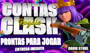 PROMOÇÃO!! - Contas Clash Royale Com Imagens