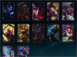 Conta LoL Prata I |91 skins | 93 campeões (conta de 2014) - League of Legends