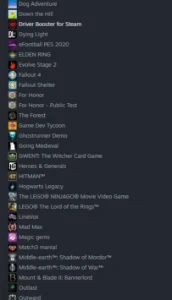 Conta Steam diversos jogos