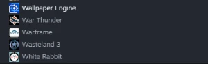 Conta Steam diversos jogos