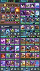 Clash Royale Lv13/Ar12 - 13 Lendárias (3 Lv3) - 5016 Troféus