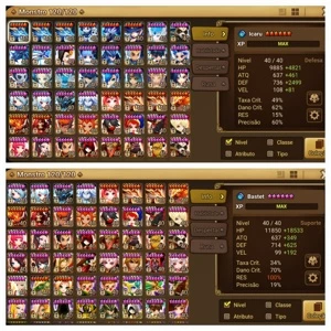 Conta Craka Euro com 31 nat 5 - Summoners War
