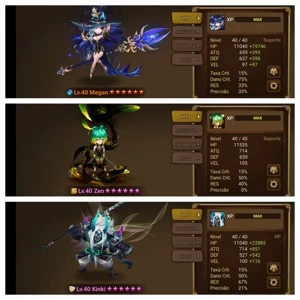 Conta Craka Euro com 31 nat 5 - Summoners War