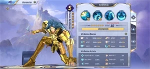 Conta Saint Seiya Awakening MUITO BEM ADMNISTRADA !! SSA