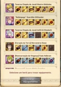 VENDO CONTA SEVEN DEADLY SINS: GRAND CROSS GLOBAL - Outros
