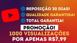 (MELHOR PREÇO!) 1K VISUALIZAÇÕES》R$7,99