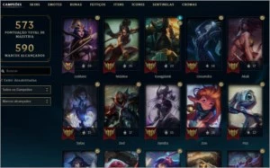 Conta League of Legends LOL