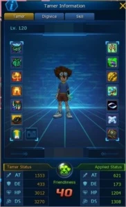 Conta dmo AOX - Digimon Masters Online