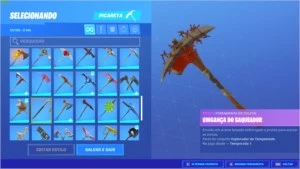 CONTA FORTNITE RENEGADE RAIDER 50+ SKINS E MUITO MAIS