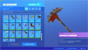 CONTA FORTNITE RENEGADE RAIDER 50+ SKINS E MUITO MAIS