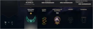 ACC PLAT 2 queue d4 - League of Legends LOL