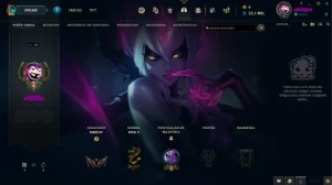 Conta Ferro 4 Lol - Skin Lee Sin Emissário Da Escuridão - League of Legends