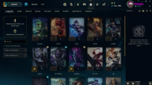 Conta Ferro 4 Lol - Skin Lee Sin Emissário Da Escuridão - League of Legends