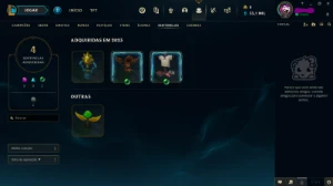 Conta Ferro 4 Lol - Skin Lee Sin Emissário Da Escuridão - League of Legends