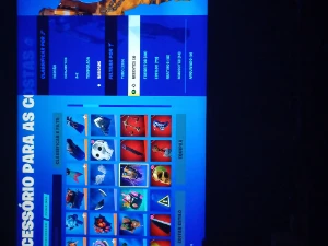 Conta de Fortnite com 245 (Incluindo Raras)