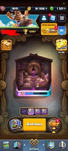 Conta Clash royale 13k de troféu