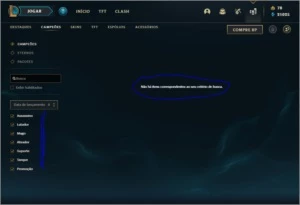VENDO CONTA - LEAGUE OF LEGENDS LOL