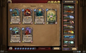 Conta de Hearthstone com muitas lendárias - Blizzard