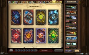 Conta de Hearthstone com muitas lendárias - Blizzard