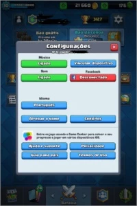 Clash Royale LVL 10 - Arena 10 c lendárias. APENAS PARA IOS.