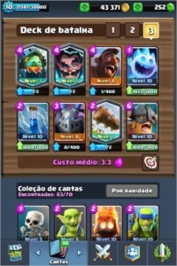 Clash Royale LVL 10 - Arena 10 c lendárias. APENAS PARA IOS.