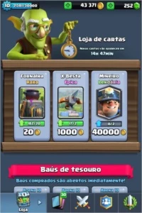 Clash Royale LVL 10 - Arena 10 c lendárias. APENAS PARA IOS.