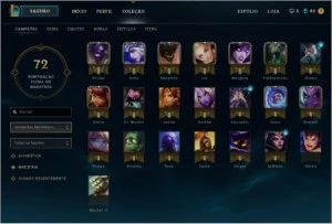 Conta Gold 2 nesta season - League of Legends LOL