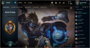 Conta lol com MMR de platina de centenas de skins - League of Legends