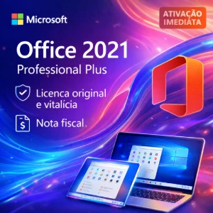 Office 2021 - Professional Plus - Original Vitalicio - Softwares e Licenças