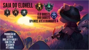 Elo Job (Até Platina 1) - League of Legends LOL