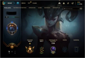 Conta de lol gold 4 - League of Legends