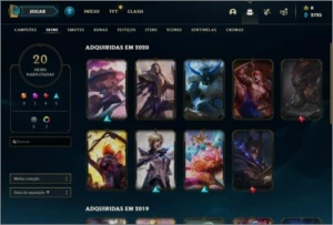 Conta de lol gold 4 - League of Legends