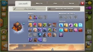 Vila principal Cv10 semi Full / vila do construtor cv7 - Clash of Clans
