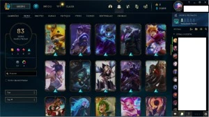 CONTA DE LOL COM 97 CHAMP E 81 SKINS - League of Legends