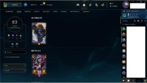 CONTA DE LOL COM 97 CHAMP E 81 SKINS - League of Legends