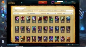 Conta gold 4 ful champs - League of Legends LOL