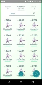 Conta Pokémon Go level 36