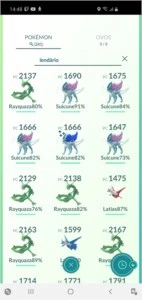Conta Pokémon Go level 36