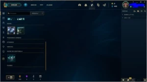 Conta lol Ouro 1 75 pdl, lvl 50, 2 skins - League of Legends
