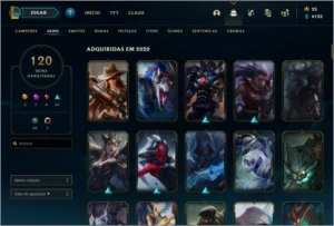 CONTA DE LOL PLATINA 4 - League of Legends